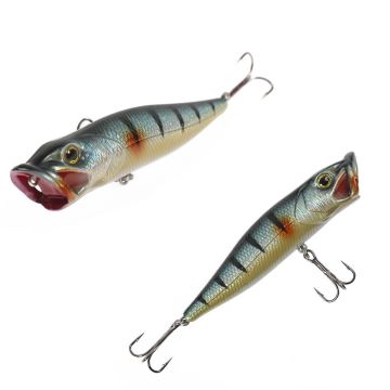 Воблер FIRSTMA "BUBBLE POP 110" L:11см  W:22.5гр Заглубление :TOP WATER цвет:HB01