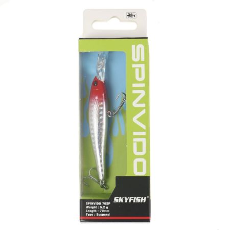 Воблер SKYFISH "SPINVIDO 70SP" 70 мм, 5,2 гр, 0-1,2 м, цвет: 13#