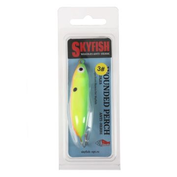 Блесна "SKYFISH" незацепляйка WOUNDED PERCH  LENGTH:6cm WEIGHT:9g color:3#