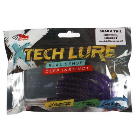 Виброхвост SkyFish "SPARK TAIL",  76мм, цвет:031