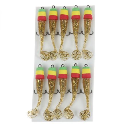 Джиговая приманка  SKYFISH "Soft Lures", 8см.WEIGHT:3g COL:320 (10шт/уп)