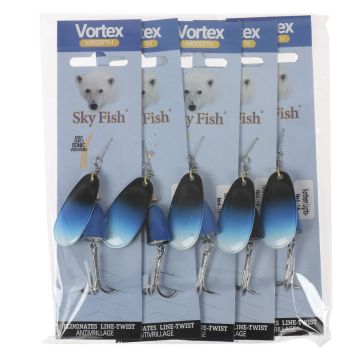 Блесна вращ."SKYFISH" Northern Lights-№4-1#