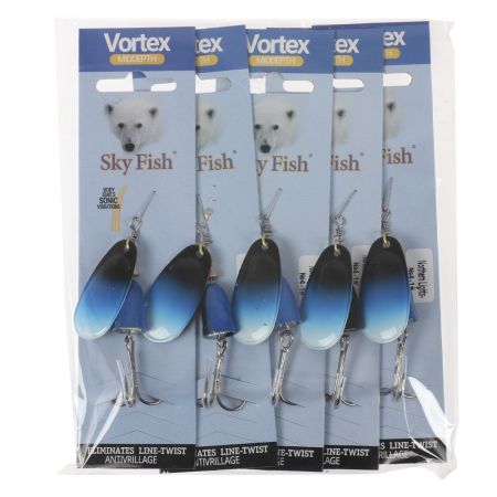 Блесна вращ."SKYFISH" Northern Lights-№4-1#