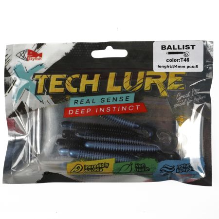 Твистер SkyFish "BALLIST",  84мм, цвет:T46