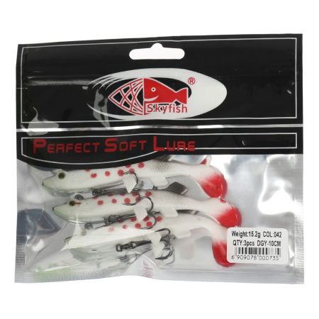 Рыбка оснащенная SKYFISH "DGY" 10 см, цвет: 042