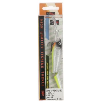 Воблер составной "SKYFISH"DML1082 L:135mm  W:12.78гр плавающий :0-2.0m цвет:9#