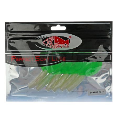 Твистер с двумя хвостами SkyFish DSY, длина 8cm, цвет 307