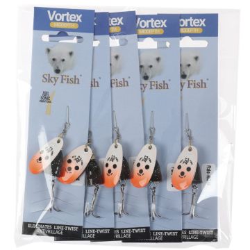 Блесна вращ."SKYFISH" Flake -№3-4#