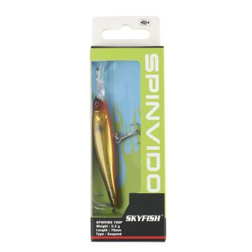 Воблер SKYFISH "SPINVIDO 70SP" 70 мм, 5,2 гр, 0-1,2 м, цвет: 2#