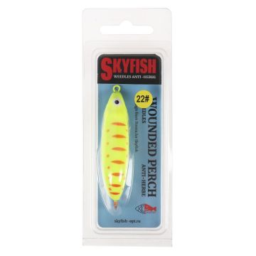 Блесна "SKYFISH" незацепляйка WOUNDED PERCH  LENGTH:6cm WEIGHT:9g color:22#