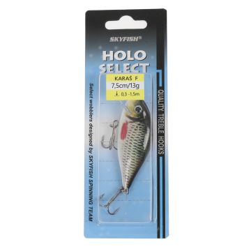 Воблер SKYFISH "KARAS 75F" 75 мм, 13 гр, 0.3-1.5 м, цвет: 01#