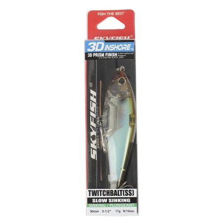Воблер SKYFISH "TWITCHBALT(SS)" 90 мм, 17 гр, SLOW SINKING, цвет: 9#