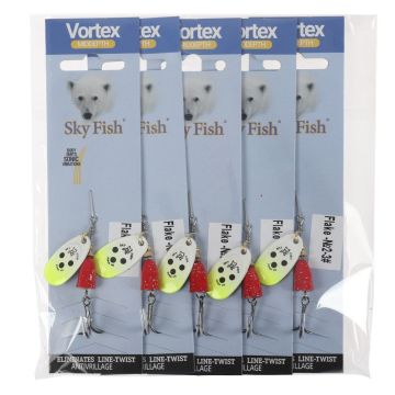 Блесна вращ."SKYFISH" Flake -№2-3#