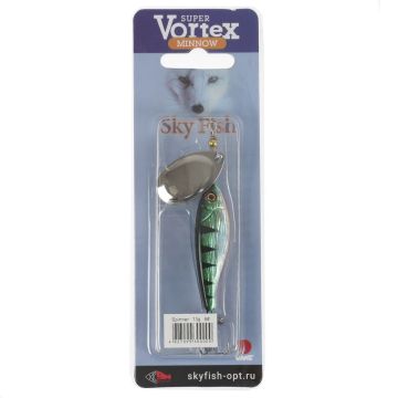 Блесна "SKYFISH" Vortex spinner 13гр 8#