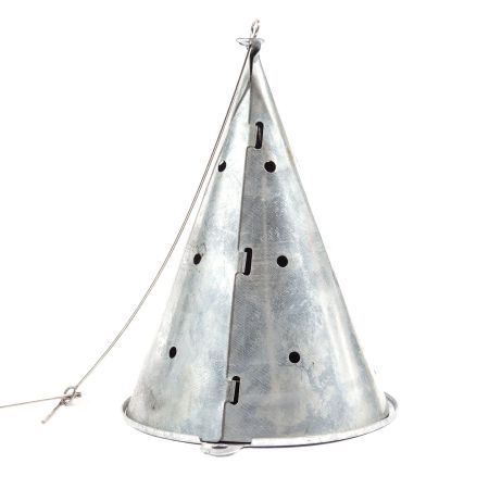 Кормушка зимняя металлическая конус (большая)