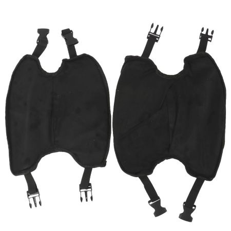 Зимние наколенники флисовые, кожаные