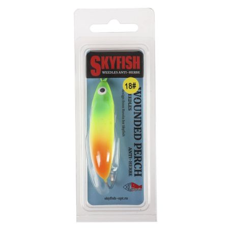 Блесна "SKYFISH" незацепляйка WOUNDED PERCH  LENGTH:6cm WEIGHT:9g color:18#