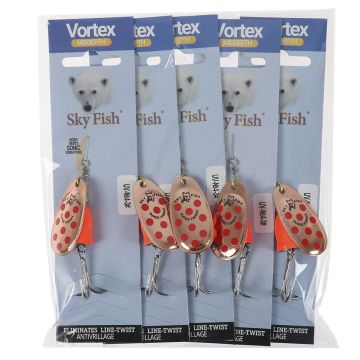 Блесна вращ."SKYFISH" UV-№4-3#