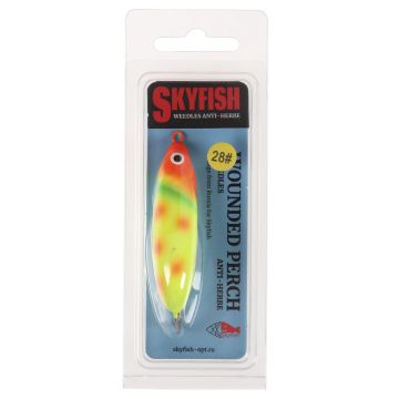 Блесна "SKYFISH" незацепляйка WOUNDED PERCH  LENGTH:6cm WEIGHT:9g color:28#
