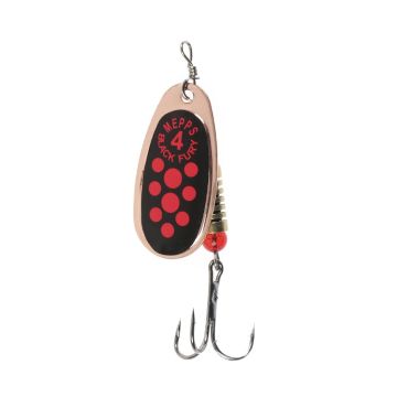 Блесна вращ."SKYFISH" COMET Black Fury (copper-fluo-orange), №4,  8.0гр