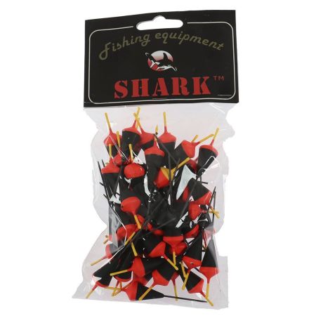 Поплавок зимний "Shark" пенопластовый №2 цвет: В (50 шт/уп)