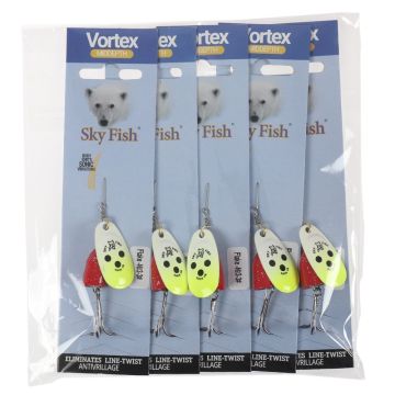 Блесна вращ."SKYFISH" Flake -№3-3#