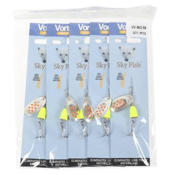 Блесна вращ."SKYFISH" UV-№2-5#