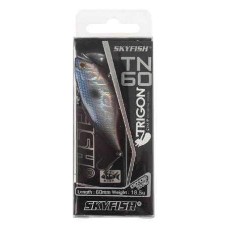 Ратлин  SKYFISH "TRIGON TN60 " size:6.0cm Weight:18.5g Depth:Sinking цвет:02#