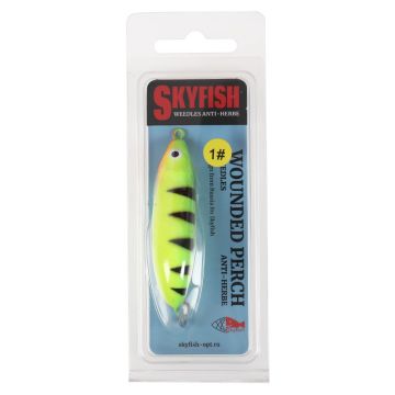 Блесна "SKYFISH" незацепляйка WOUNDED PERCH  LENGTH:6cm WEIGHT:9g color:1#