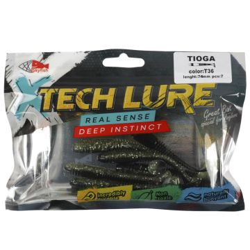 Виброхвост SkyFish "TIOGA",  74мм, цвет:T36