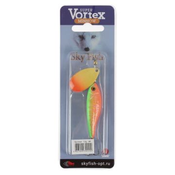 Блесна "SKYFISH" Vortex spinner 13гр 4#