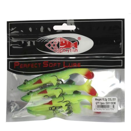 Рыбка оснащенная SKYFISH "DGY" 10 см, цвет: 031