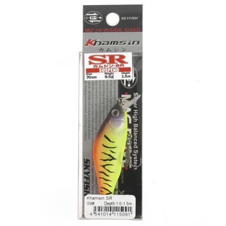 Воблер SKYFISH "Khamsin SR" 70 мм, 9.5 гр, 1.0-1.5 м, цвет: 09#