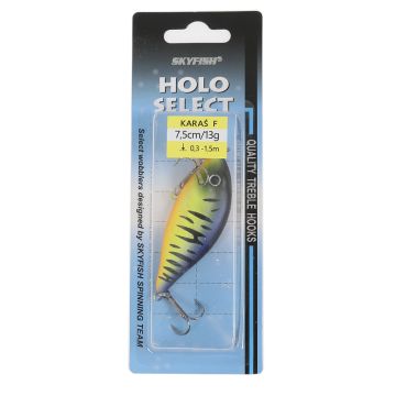 Воблер SKYFISH "KARAS 75F" 75 мм, 13 гр, 0.3-1.5 м, цвет: 02#
