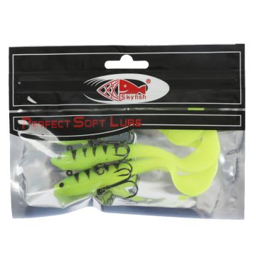 Рыбка оснащенная SKYFISH "DAY" 12 см, цвет: 032#