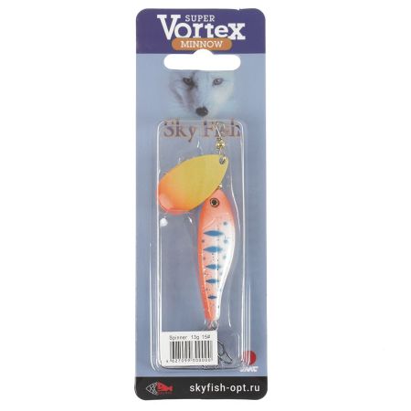 Блесна "SKYFISH" Vortex spinner 13гр 15#