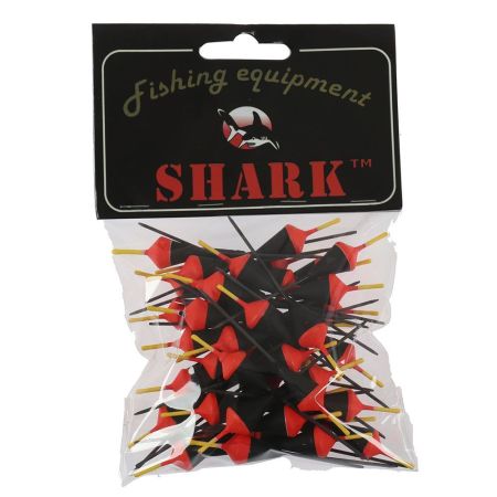 Поплавок зимний "Shark" пенопластовый №1 цвет:В (50 шт/уп)