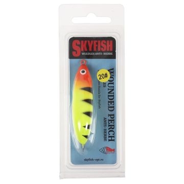 Блесна "SKYFISH" незацепляйка WOUNDED PERCH  LENGTH:6cm WEIGHT:9g color:20#