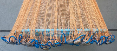 Кастинговая сеть с большим кольцом (американский тип), диаметр 3,6 метра, капрон