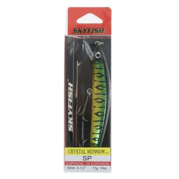Воблер SKYFISH "CRYSTAL MINNOW SP" 90 мм, 7.5 гр, 0.7-1.0 м, цвет: 14#