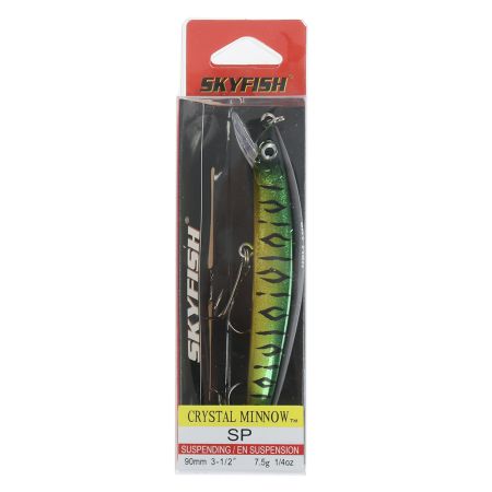 Воблер SKYFISH "CRYSTAL MINNOW SP" 90 мм, 7.5 гр, 0.7-1.0 м, цвет: 14#