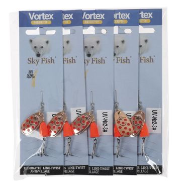 Блесна вращ."SKYFISH" UV-№2-3#