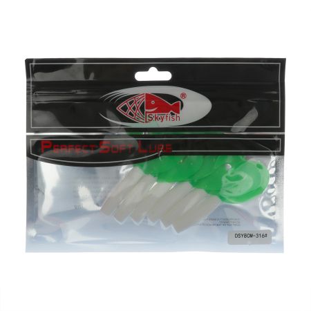 Твистер с двумя хвостами SkyFish DSY, длина 8cm, цвет 316