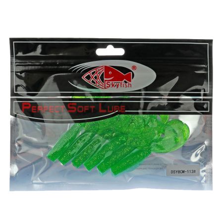 Твистер с двумя хвостами SkyFish DSY, длина 8cm, цвет 113
