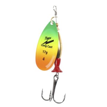 Блесна вращ."SKYFISH" AGLIA LONG CAST (fire tiger), №4,  17гр