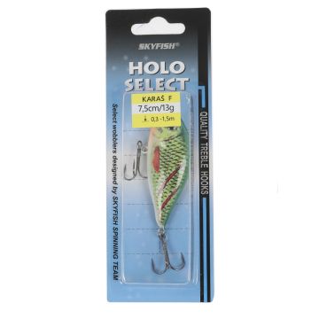 Воблер SKYFISH "KARAS 75F" 75 мм, 13 гр, 0.3-1.5 м, цвет: 09#