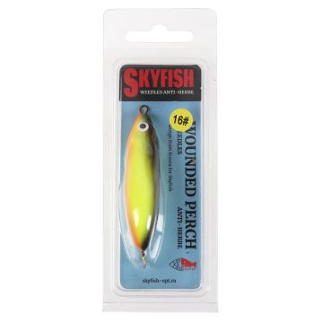 Блесна "SKYFISH" незацепляйка WOUNDED PERCH  LENGTH:6cm WEIGHT:9g color:16#