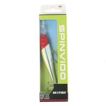 Воблер SKYFISH "SPINVIDO 90SP" 90 мм, 10,7 гр, 0-1,8 м, цвет: 8#