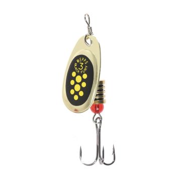 Блесна вращ."SKYFISH" COMET Black Fury (gold-fluo-chart), №3,  6.0гр