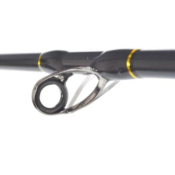 Спиннинг штекерный SKYFISH ''Eclipse" 1,95 м, тест 4-14 гр, carbon, casting